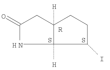 Cyclopenta[b]pyrrol-2(1H)-one, hexahydro-6-iodo-, (3aR,6S,6aS)-rel-